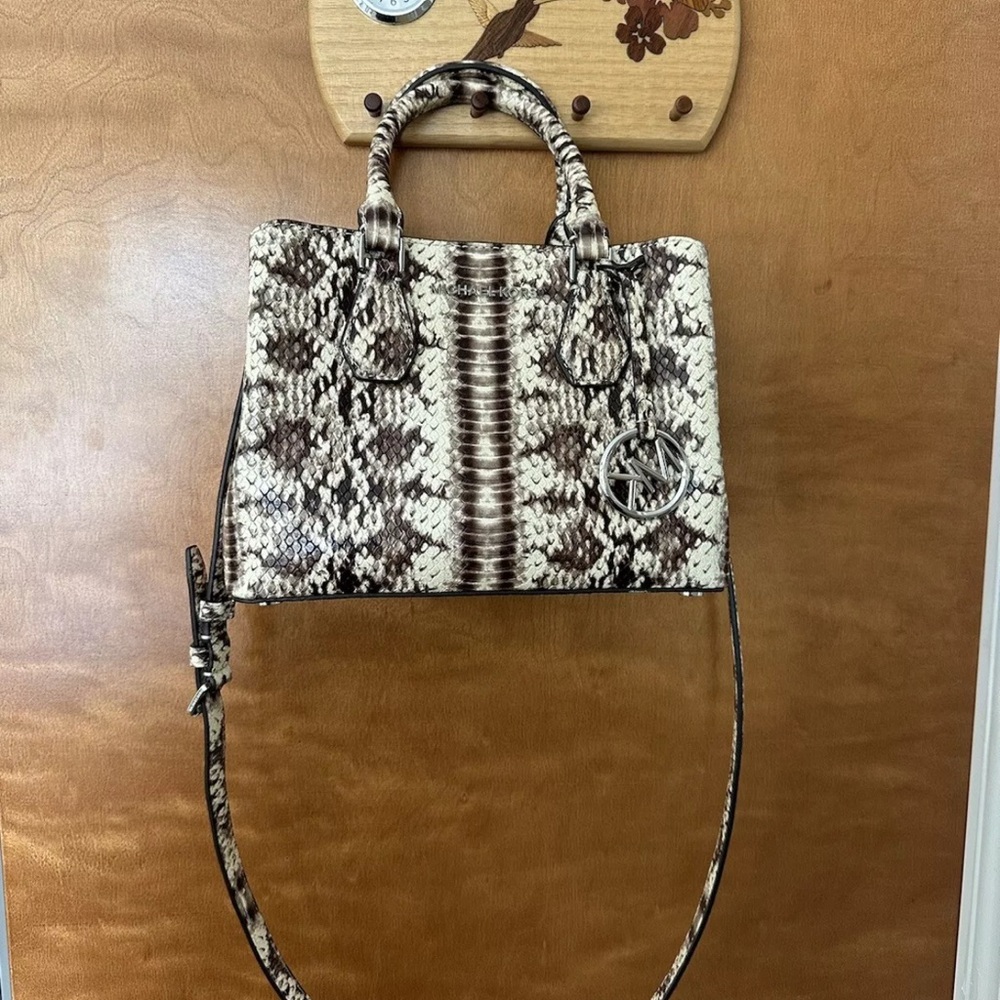 Michael Kors Snake Print Handbag